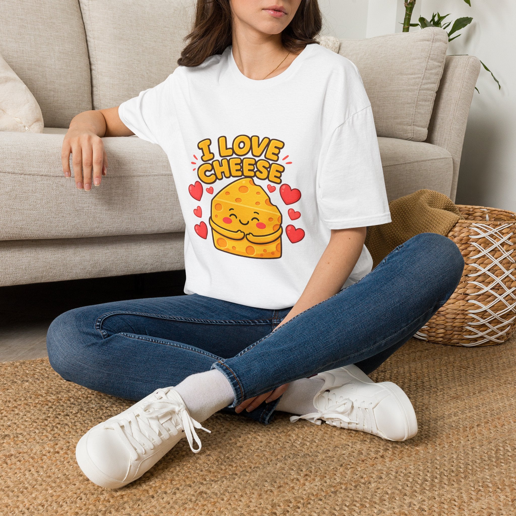 I love cheese Unisex Softstyle T-Shirt