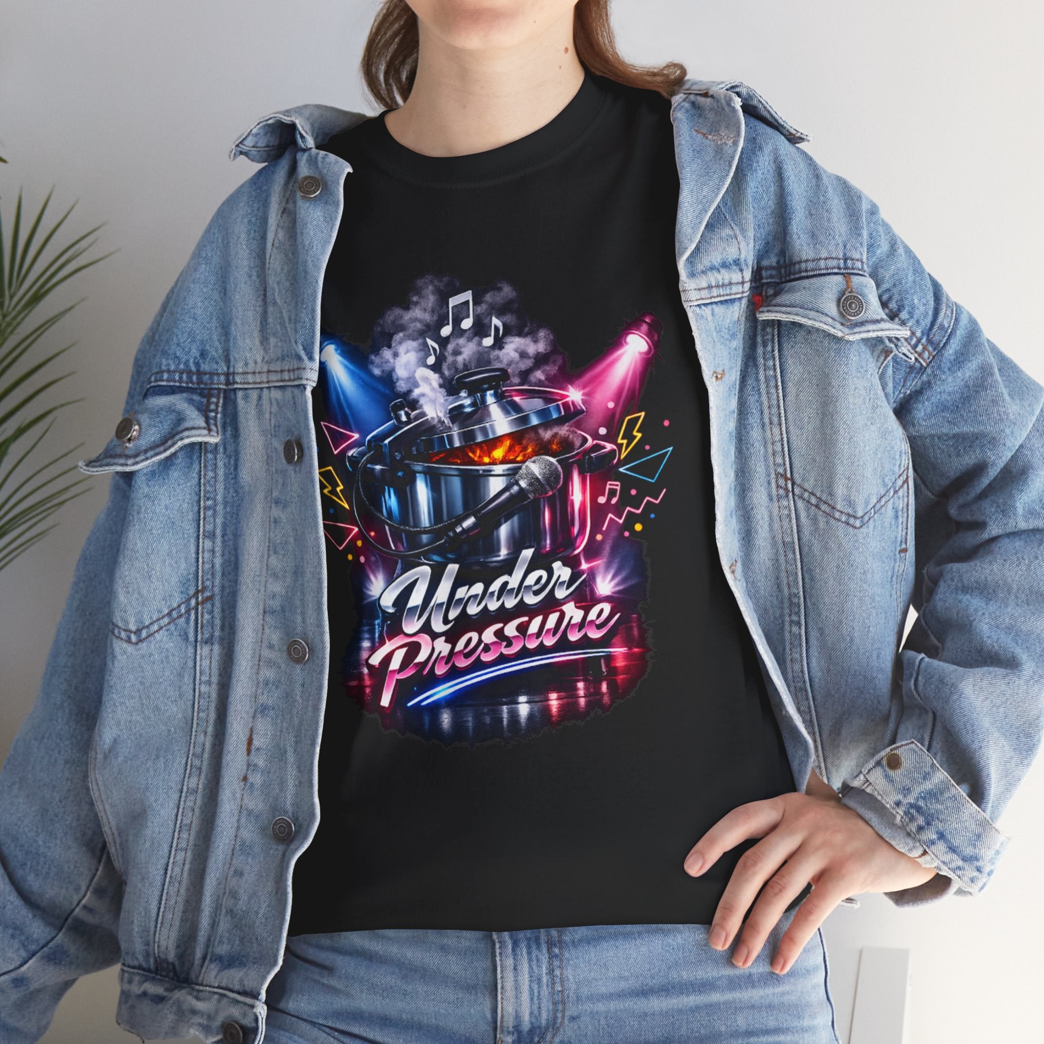 under pressure Unisex Heavy Cotton Tee