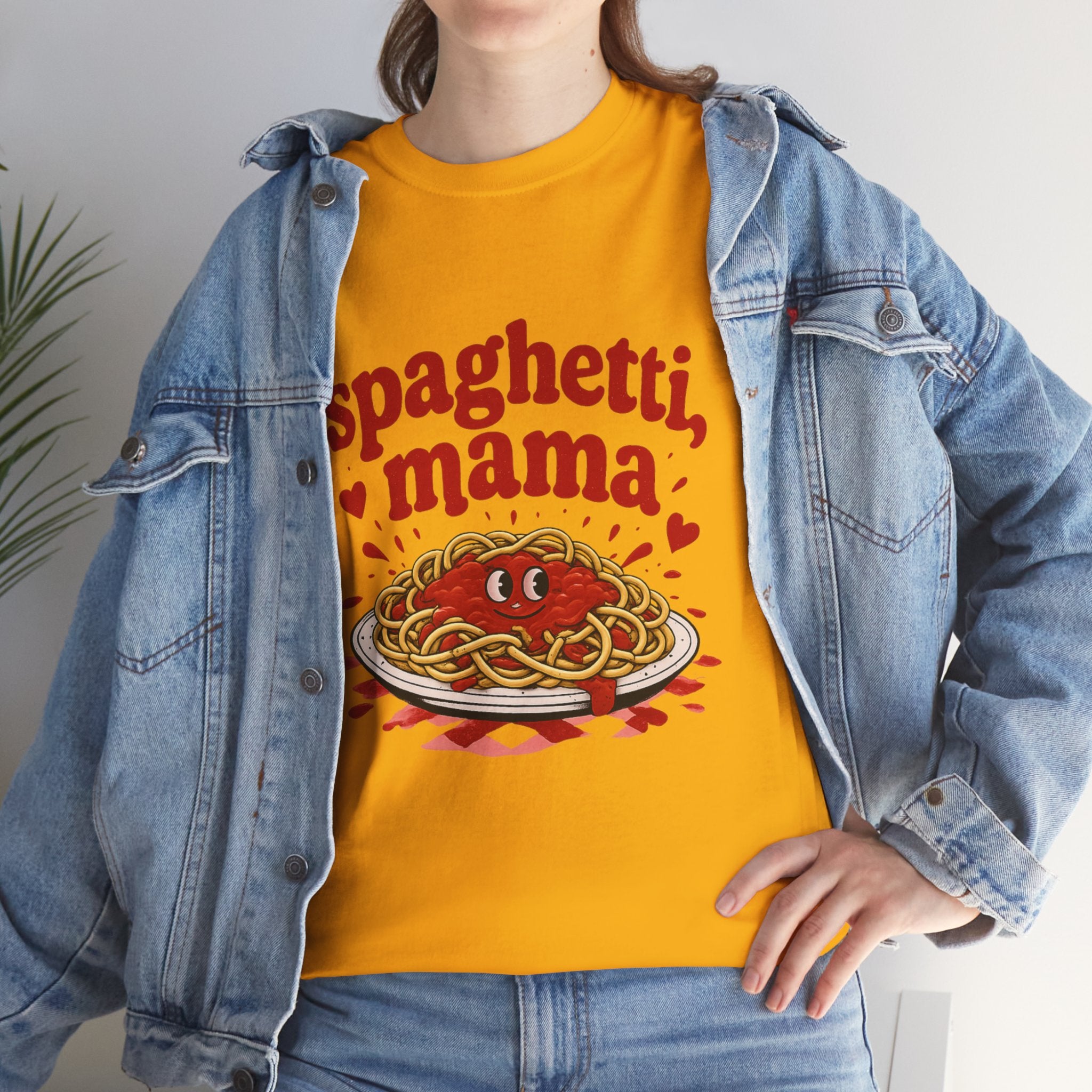 Spaghetti MaMa - Unisex Heavy Cotton Tee