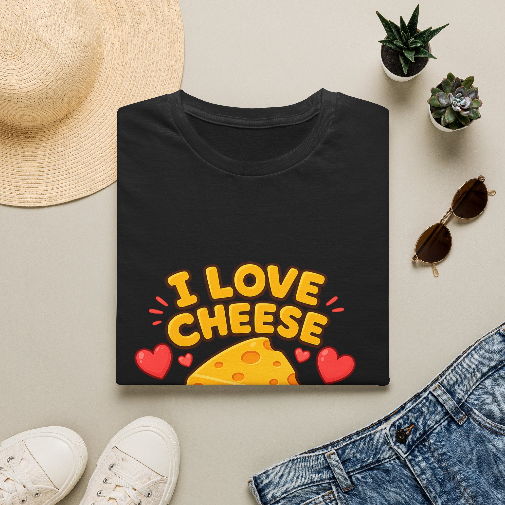 I love cheese Unisex Softstyle T-Shirt