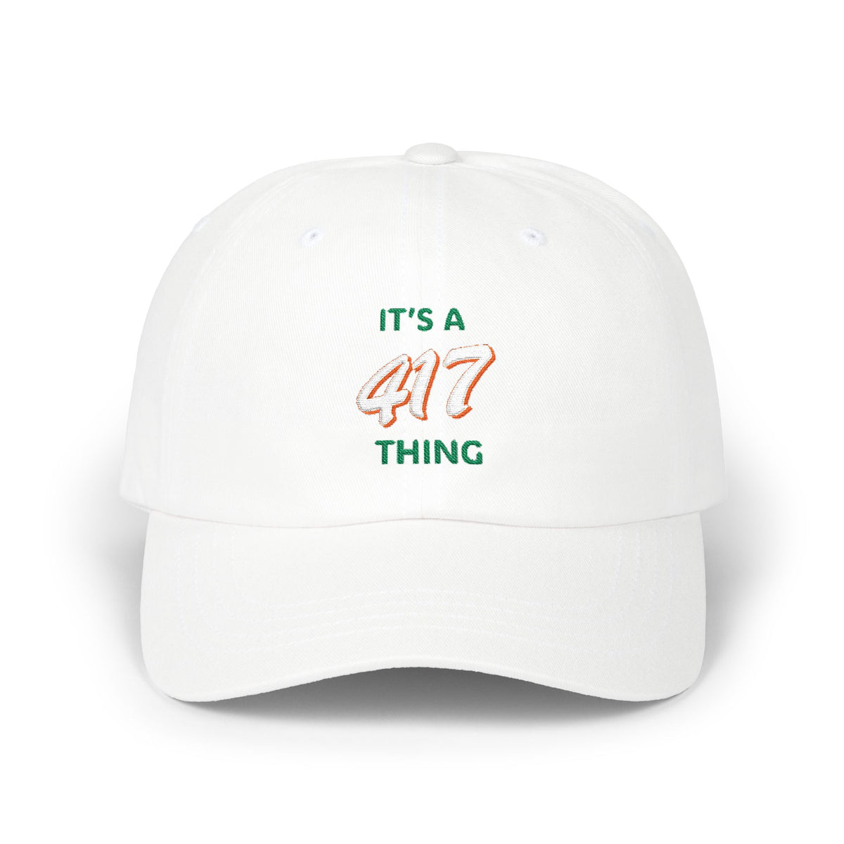Dad Cap — "It’s a 417 Thing" Embroidered Baseball Hat