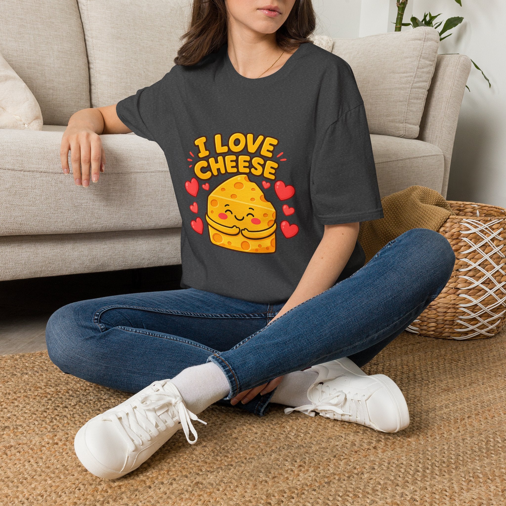 I love cheese Unisex Softstyle T-Shirt