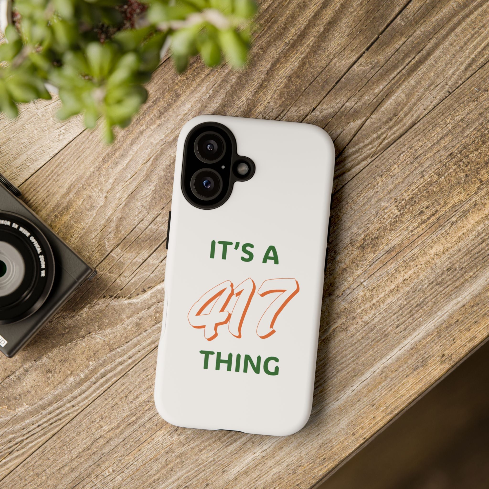 Phone Case — "It's a 417 Thing" Missouri Area Code Protective Cover
