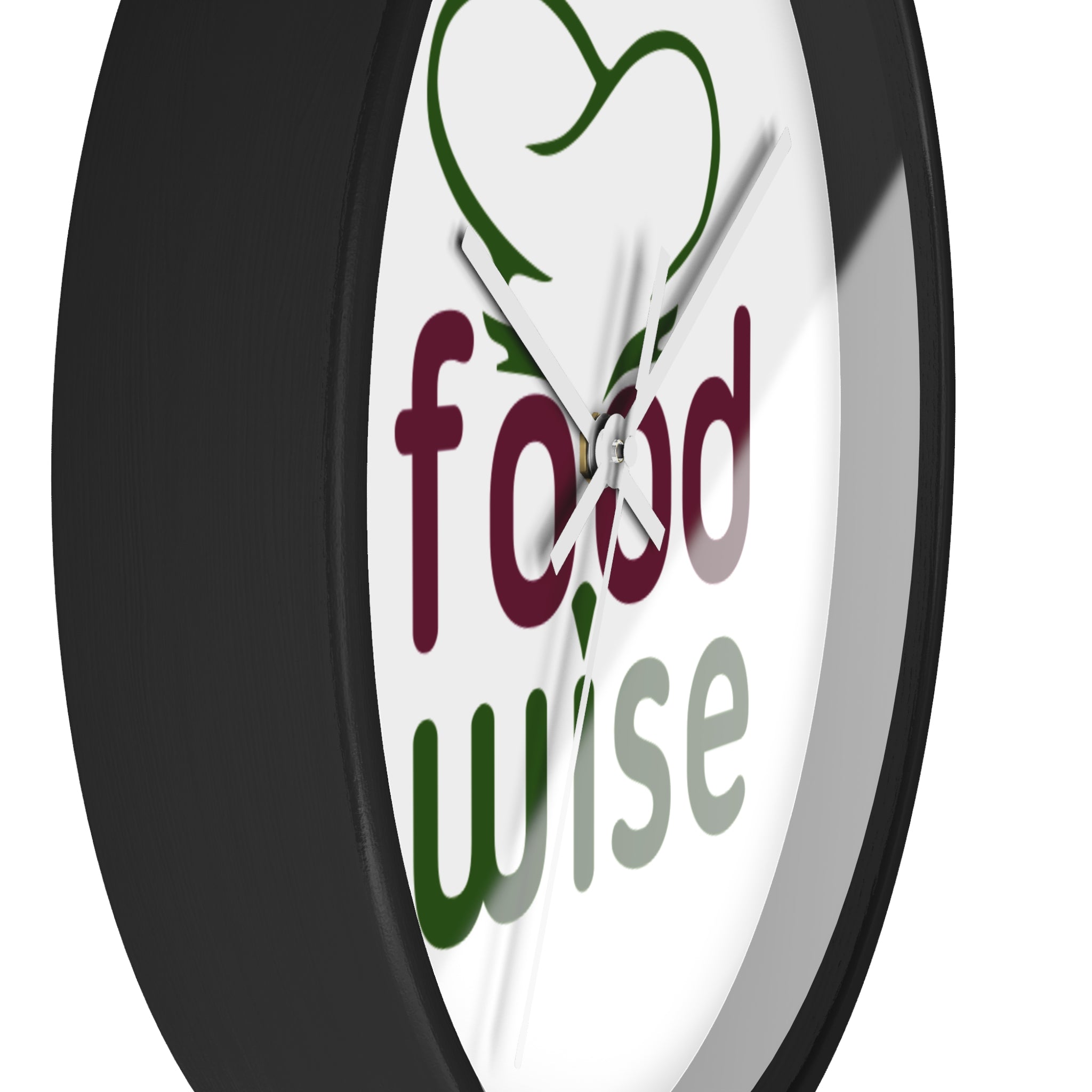 FoodWise.food logo Wall Clock