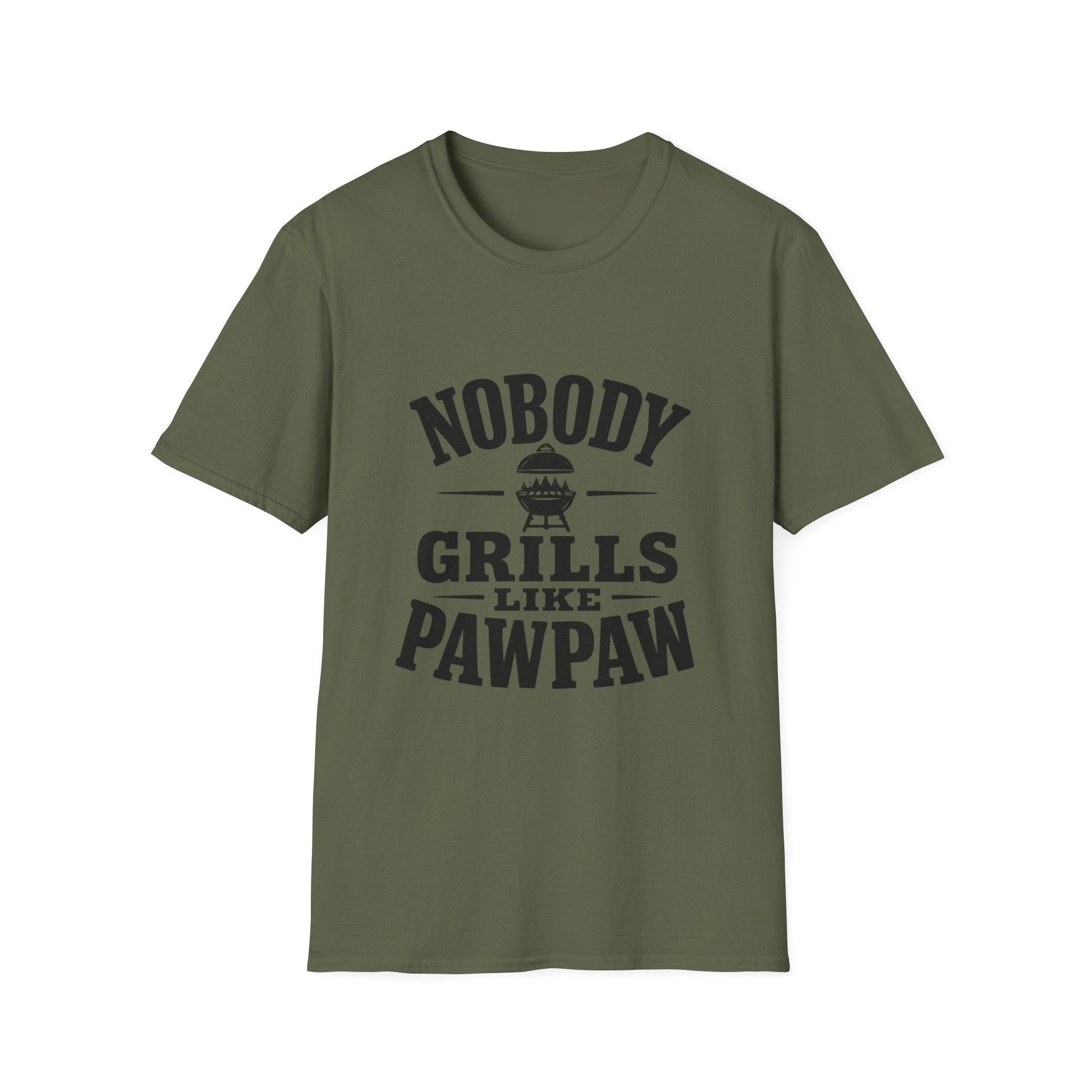 Nobody grills like PawPaw - Unisex Softstyle T-Shirt