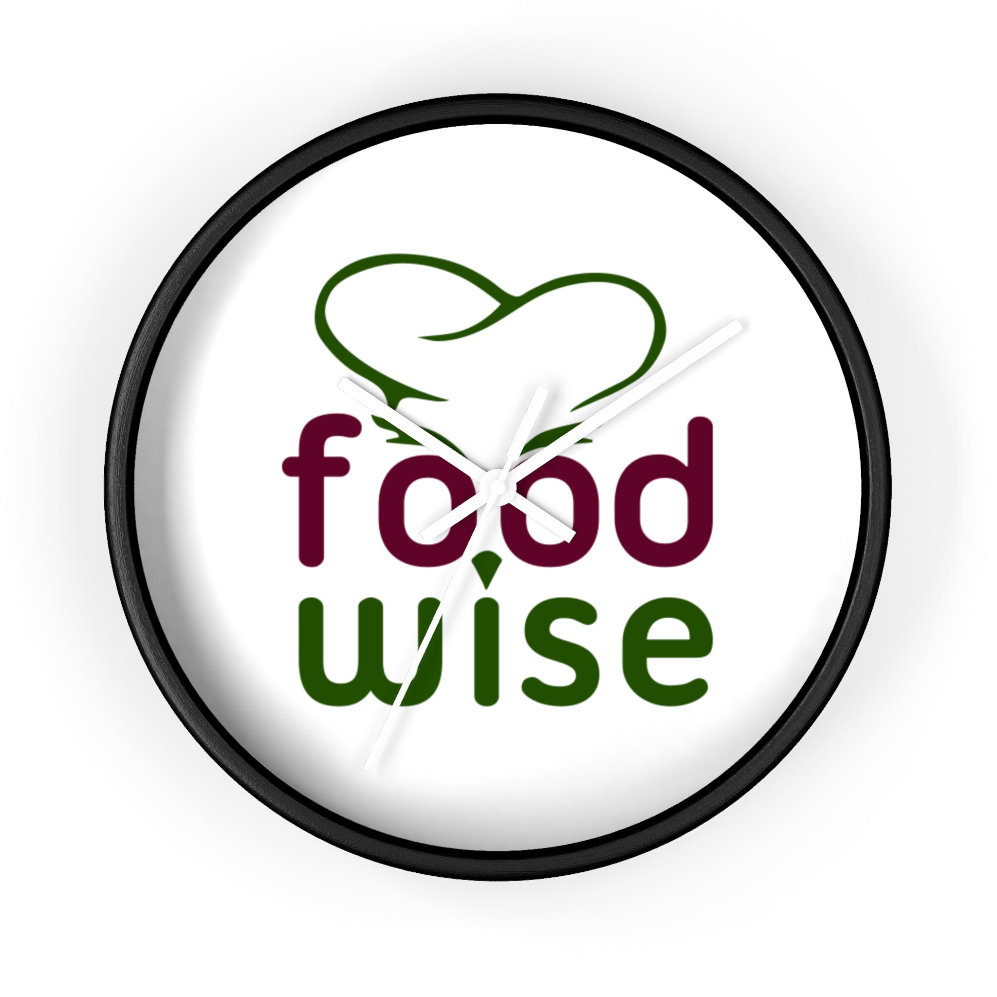 FoodWise.food logo Wall Clock