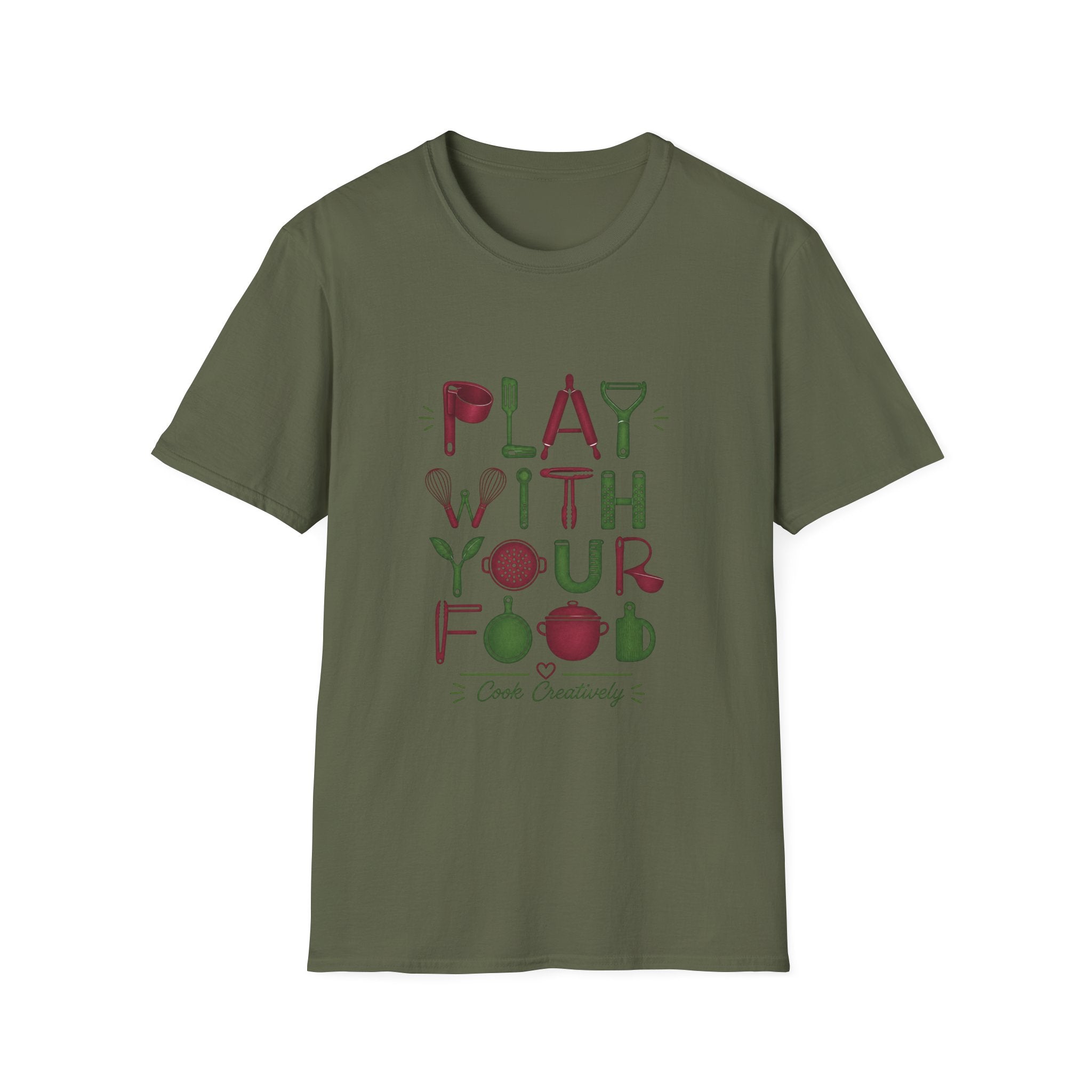 play with your food Unisex Softstyle T-Shirt