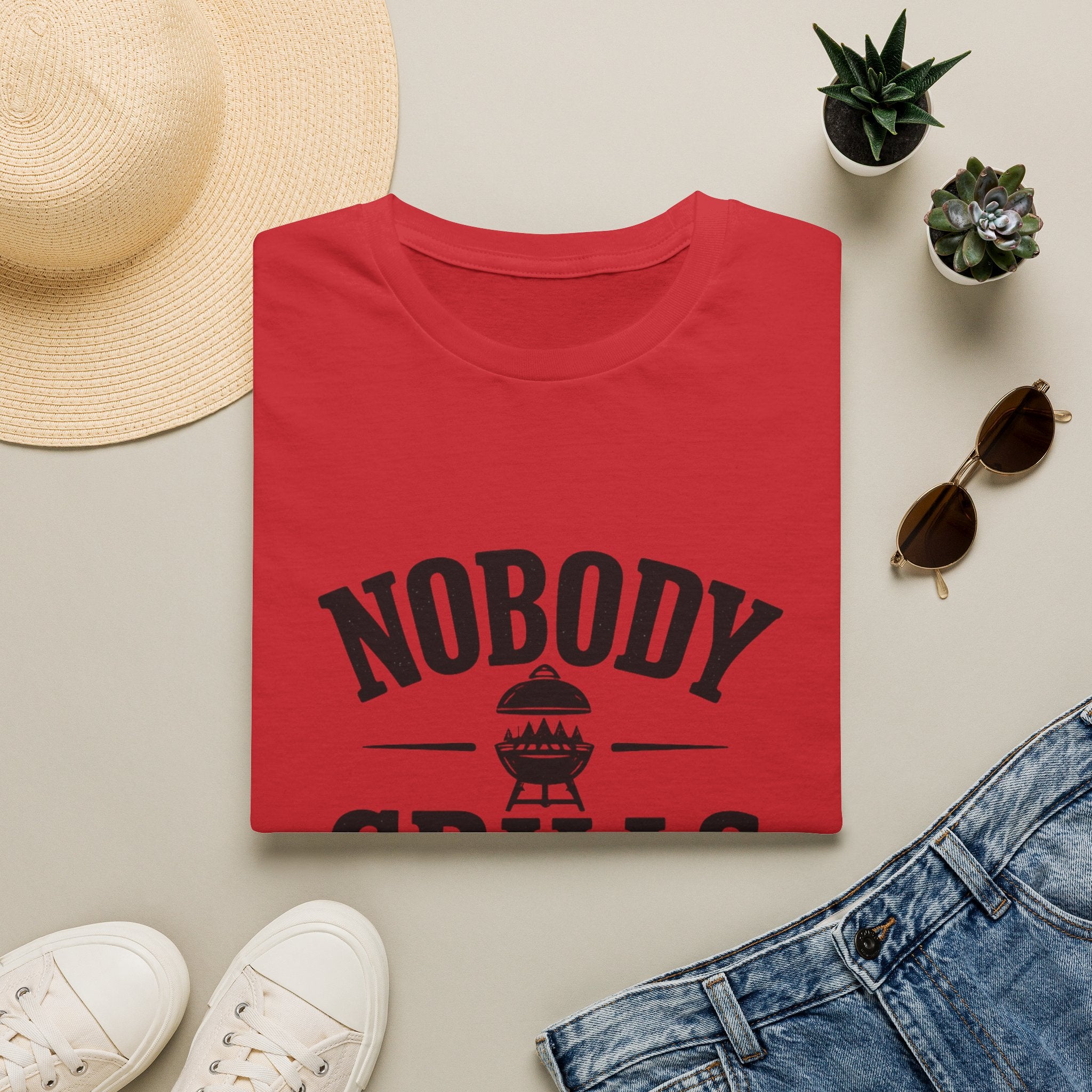 Nobody grills like PawPaw - Unisex Softstyle T-Shirt