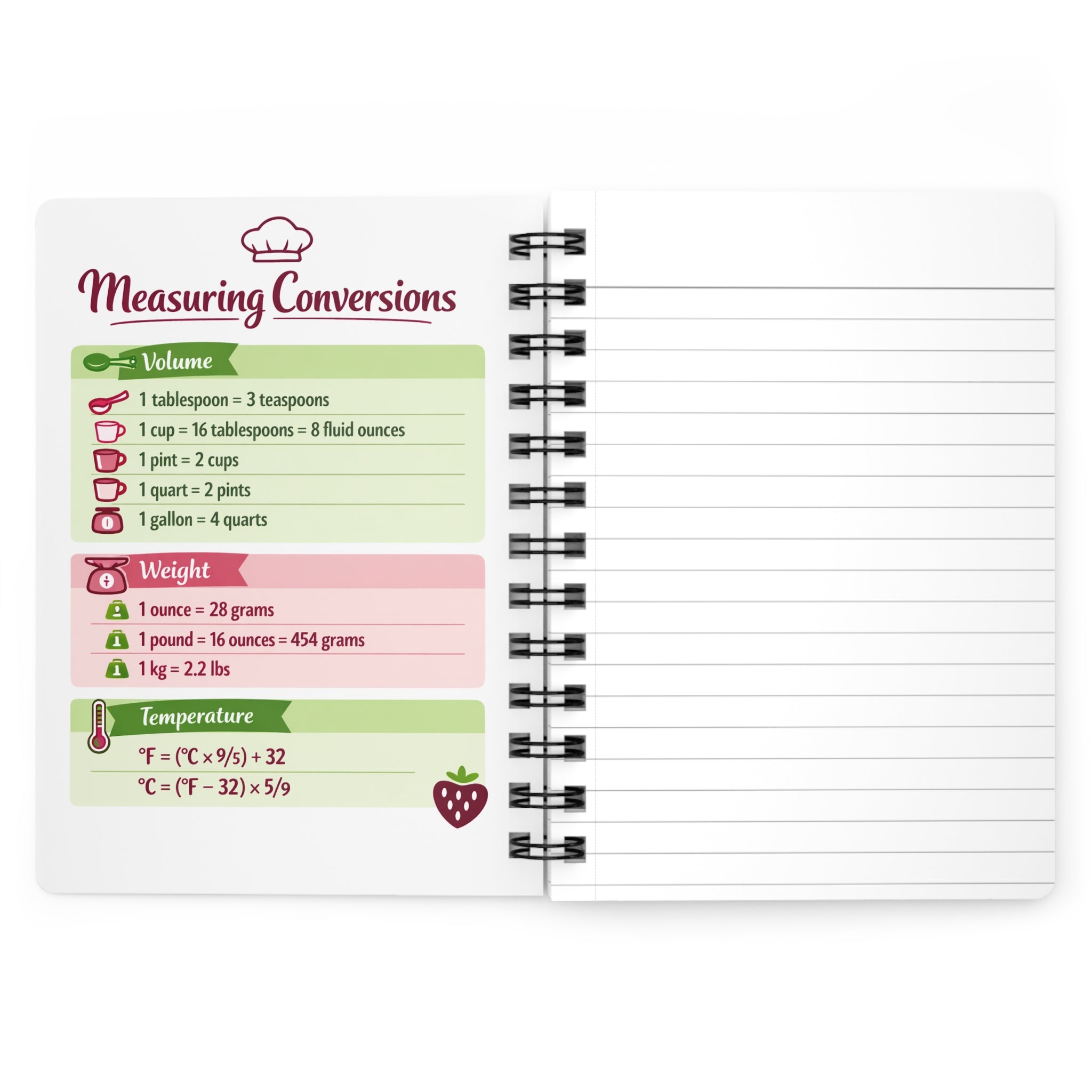I feed you because I love you - Spiral Bound Cooking Journal
