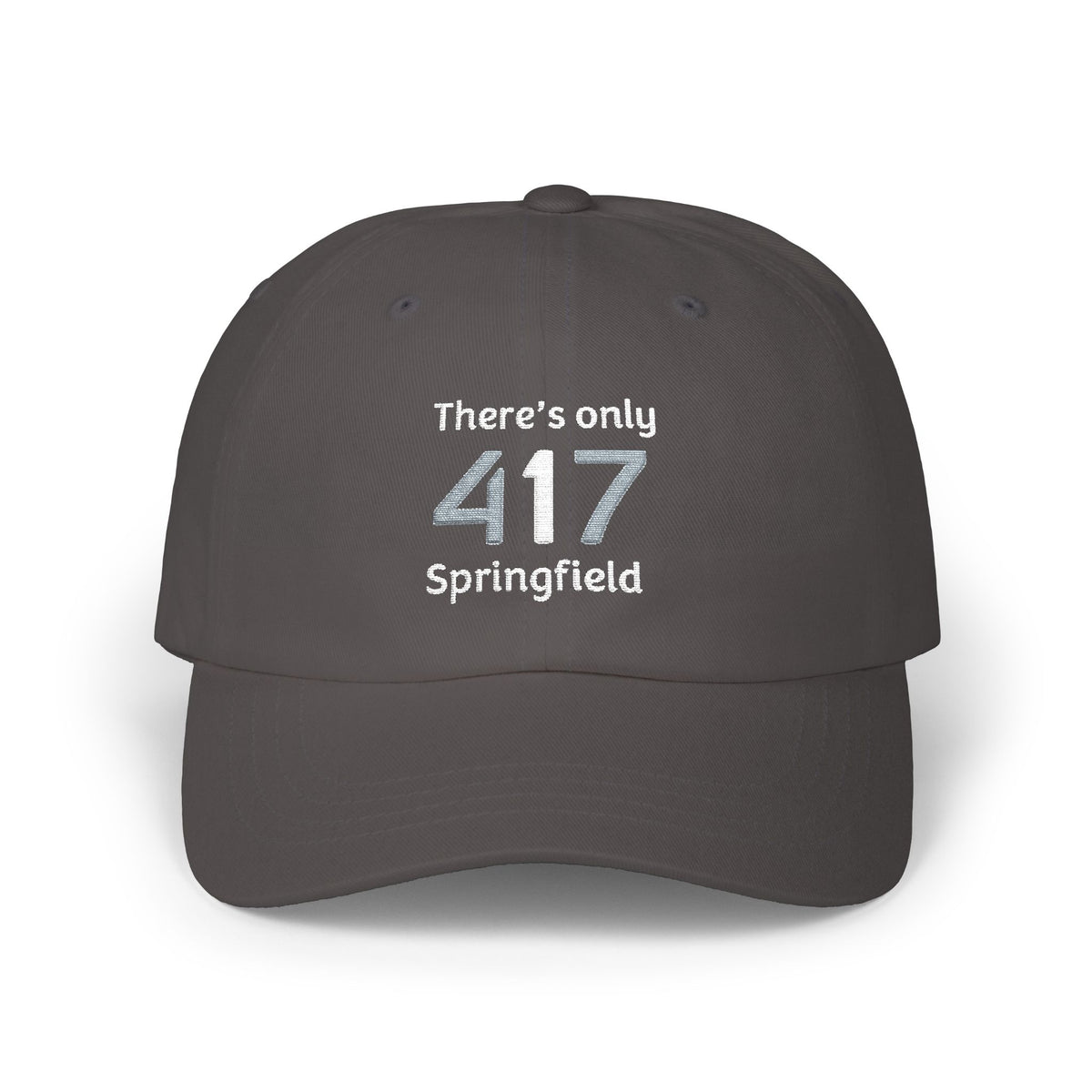 417 Springfield Dad Cap — "There's only 417 Springfield" Embroidered Hat
