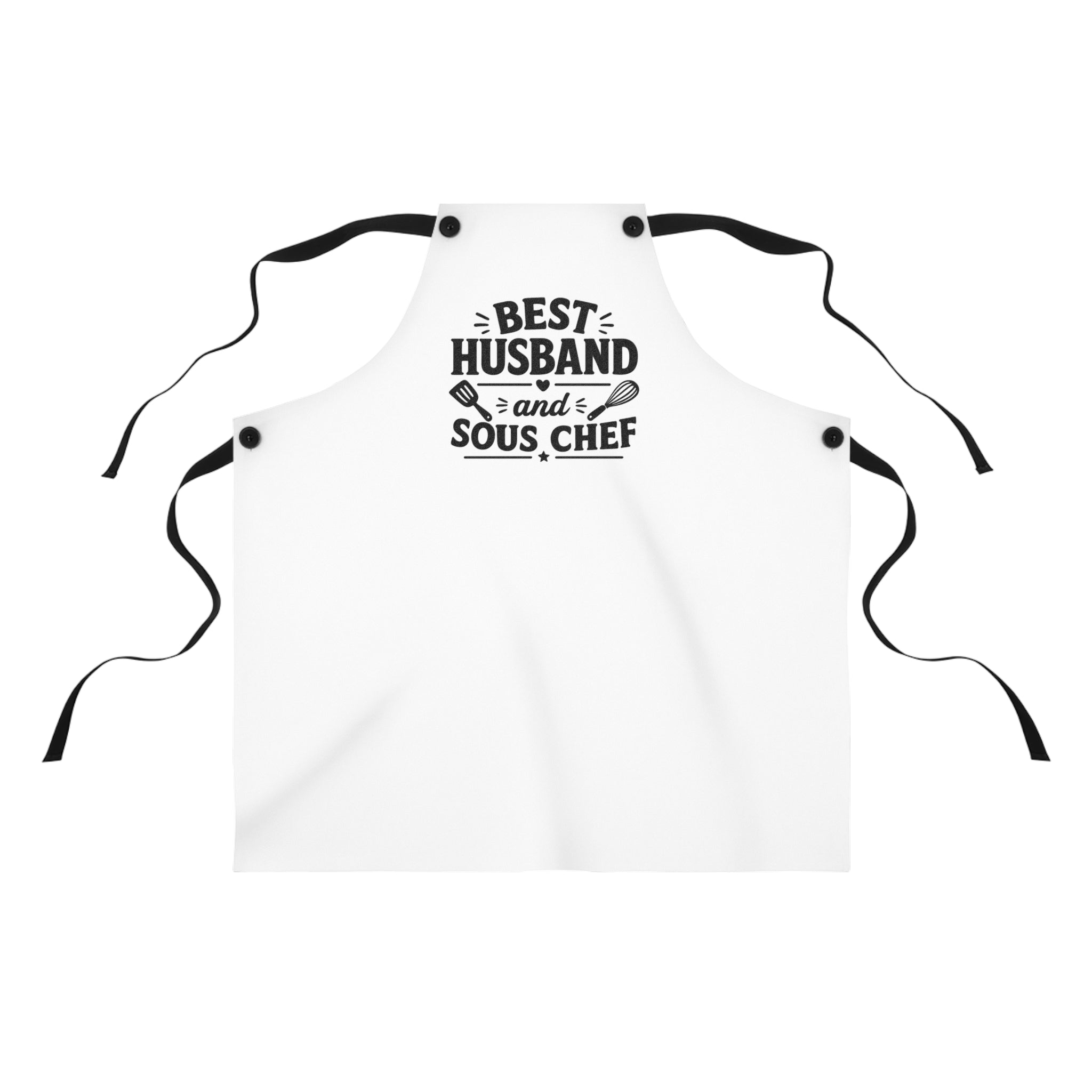 Best Husband and Sous Chef Apron — Funny Couples Cooking Gift
