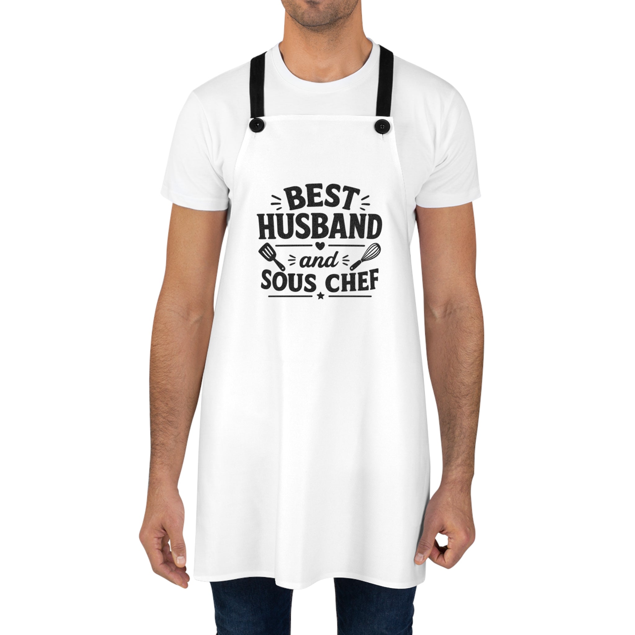 Best Husband and Sous Chef Apron — Funny Couples Cooking Gift