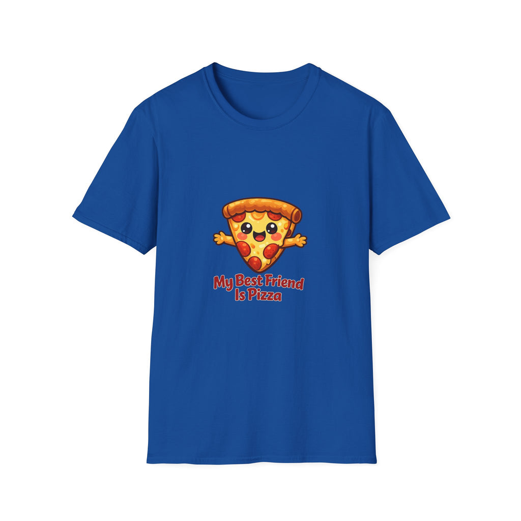 My best friend is pizza Unisex Softstyle T-Shirt