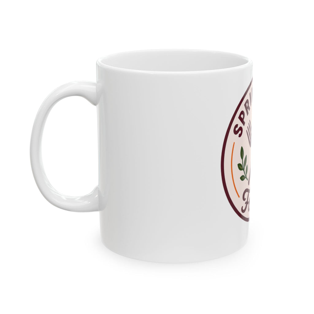 Springfield Foodie Ceramic Mug — Personalized Local Food Lover Coffee Cup (11oz, 15oz)