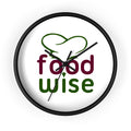 FoodWise.food logo Wall Clock