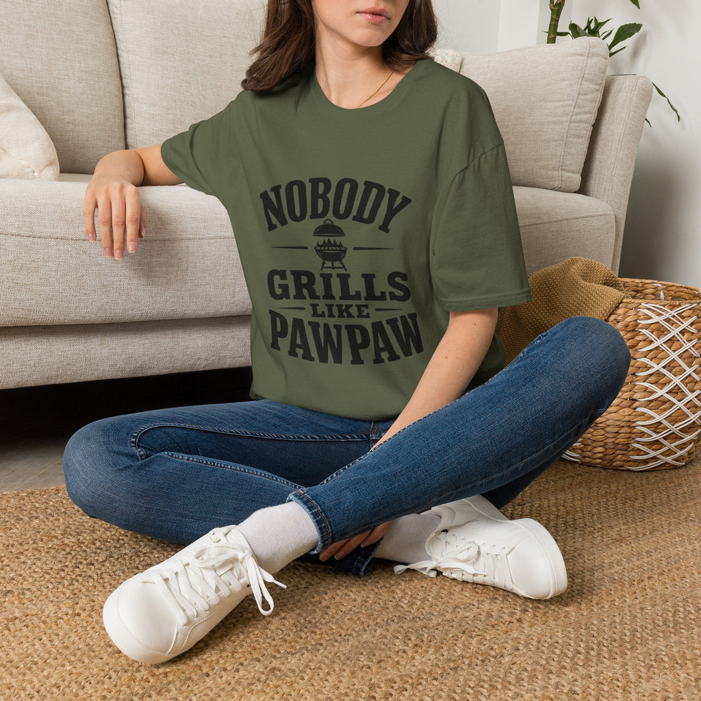 Nobody grills like PawPaw - Unisex Softstyle T-Shirt