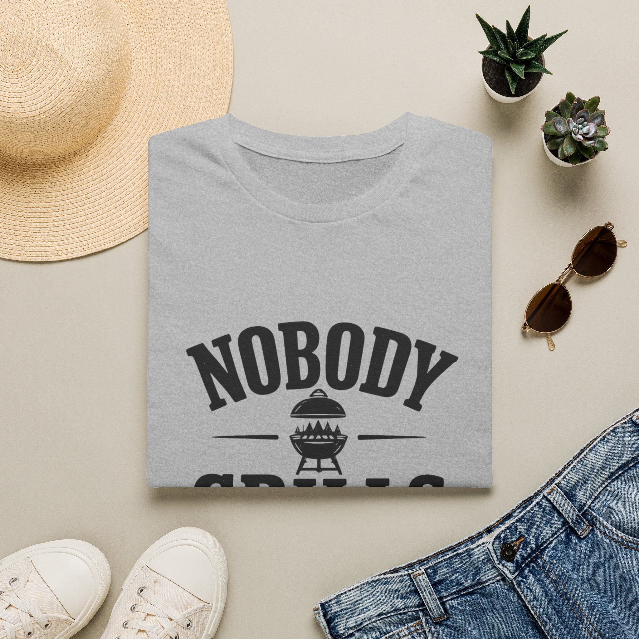 Nobody grills like PawPaw - Unisex Softstyle T-Shirt