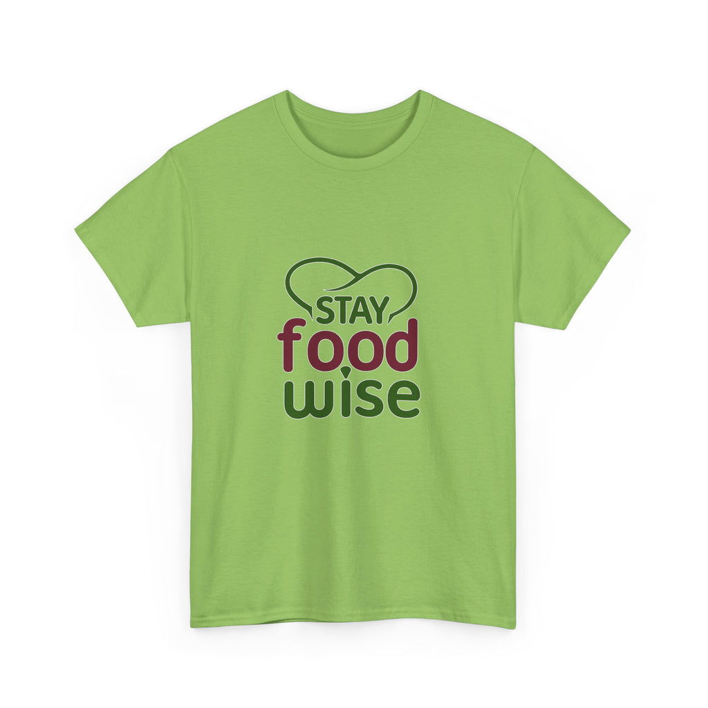 Stay foodwise Unisex Heavy Cotton Tee