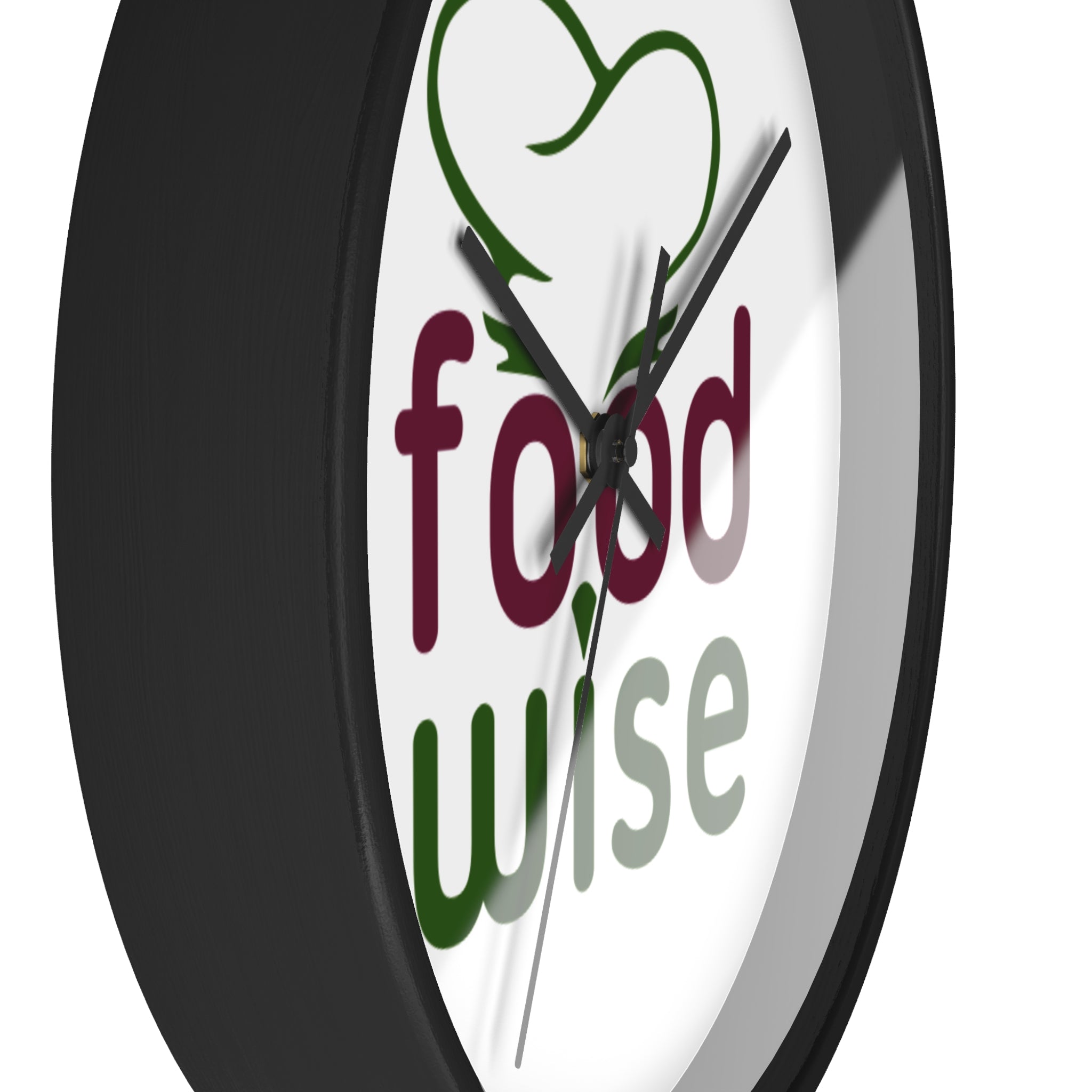 FoodWise.food logo Wall Clock
