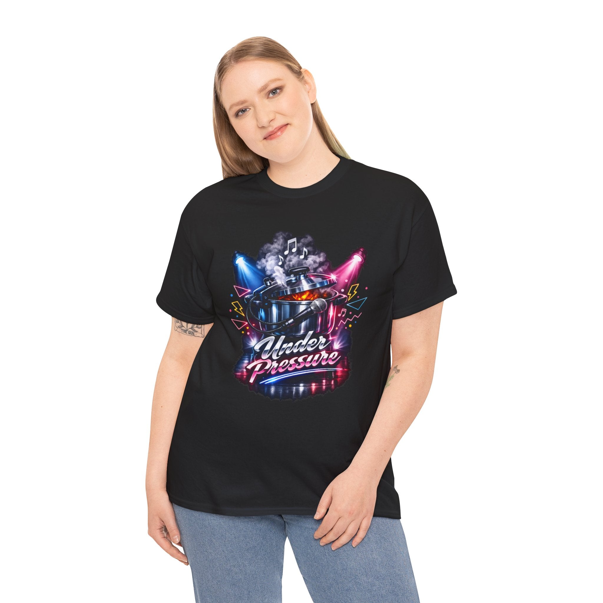 under pressure Unisex Heavy Cotton Tee