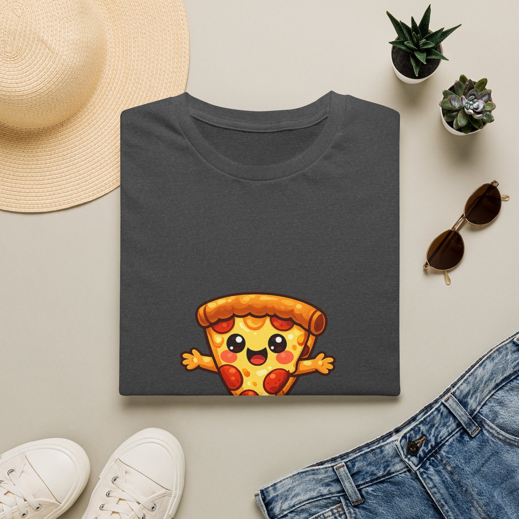 My best friend is pizza Unisex Softstyle T-Shirt