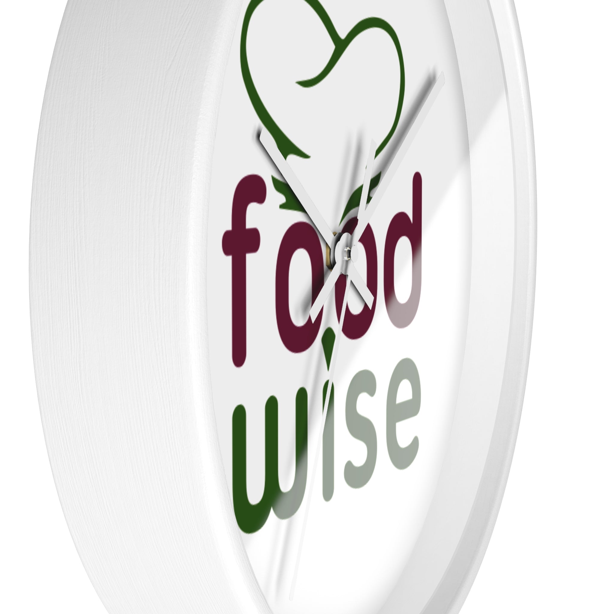 FoodWise.food logo Wall Clock