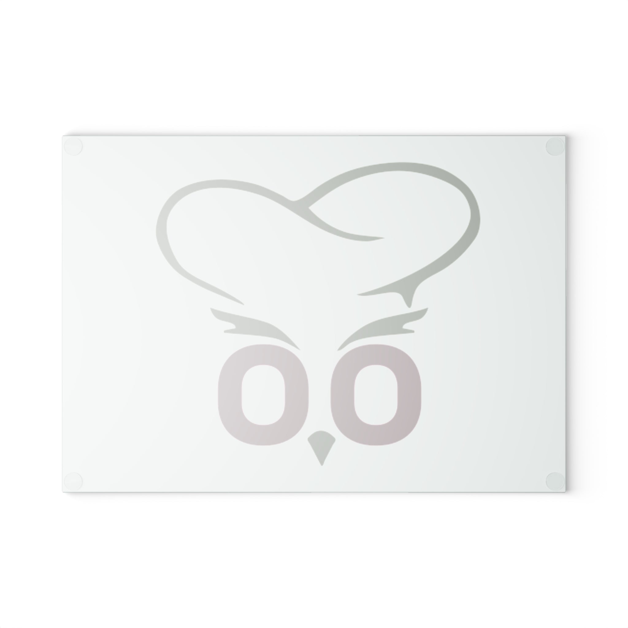 Wise owl - Glass Cutting Board