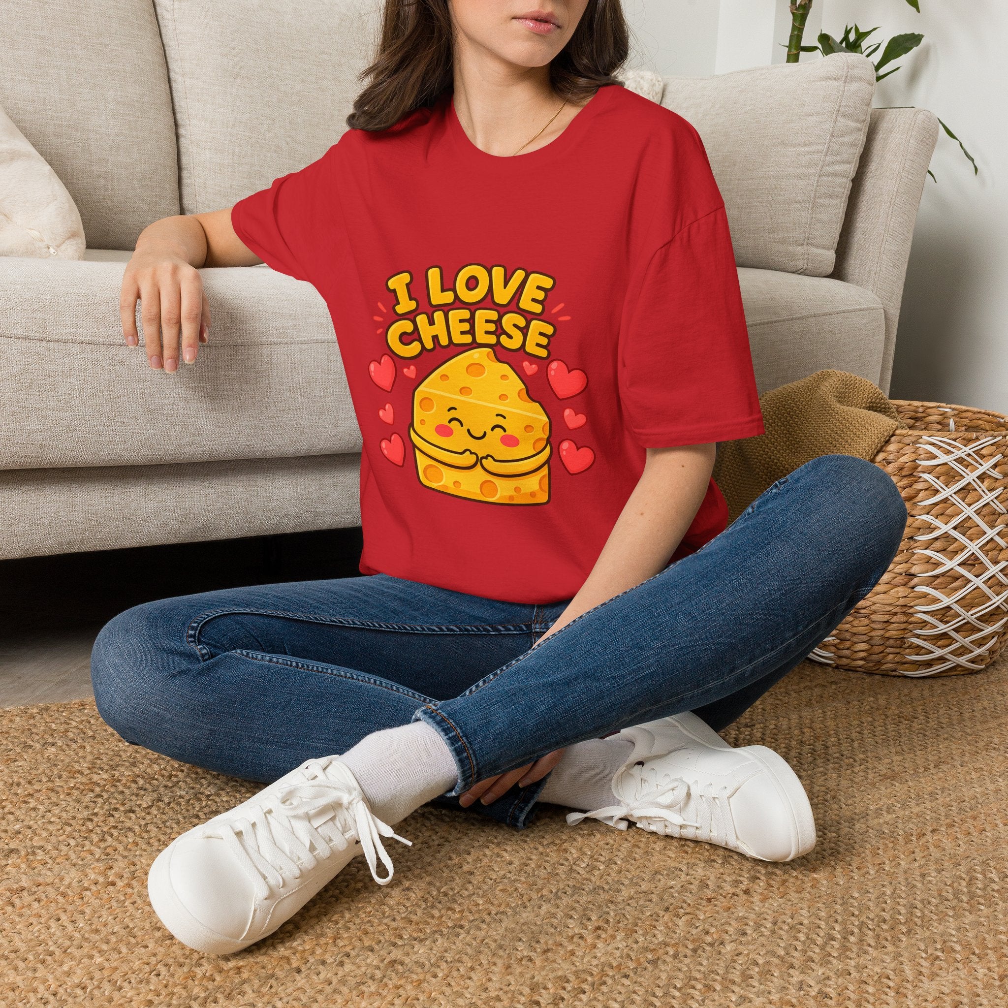 I love cheese Unisex Softstyle T-Shirt
