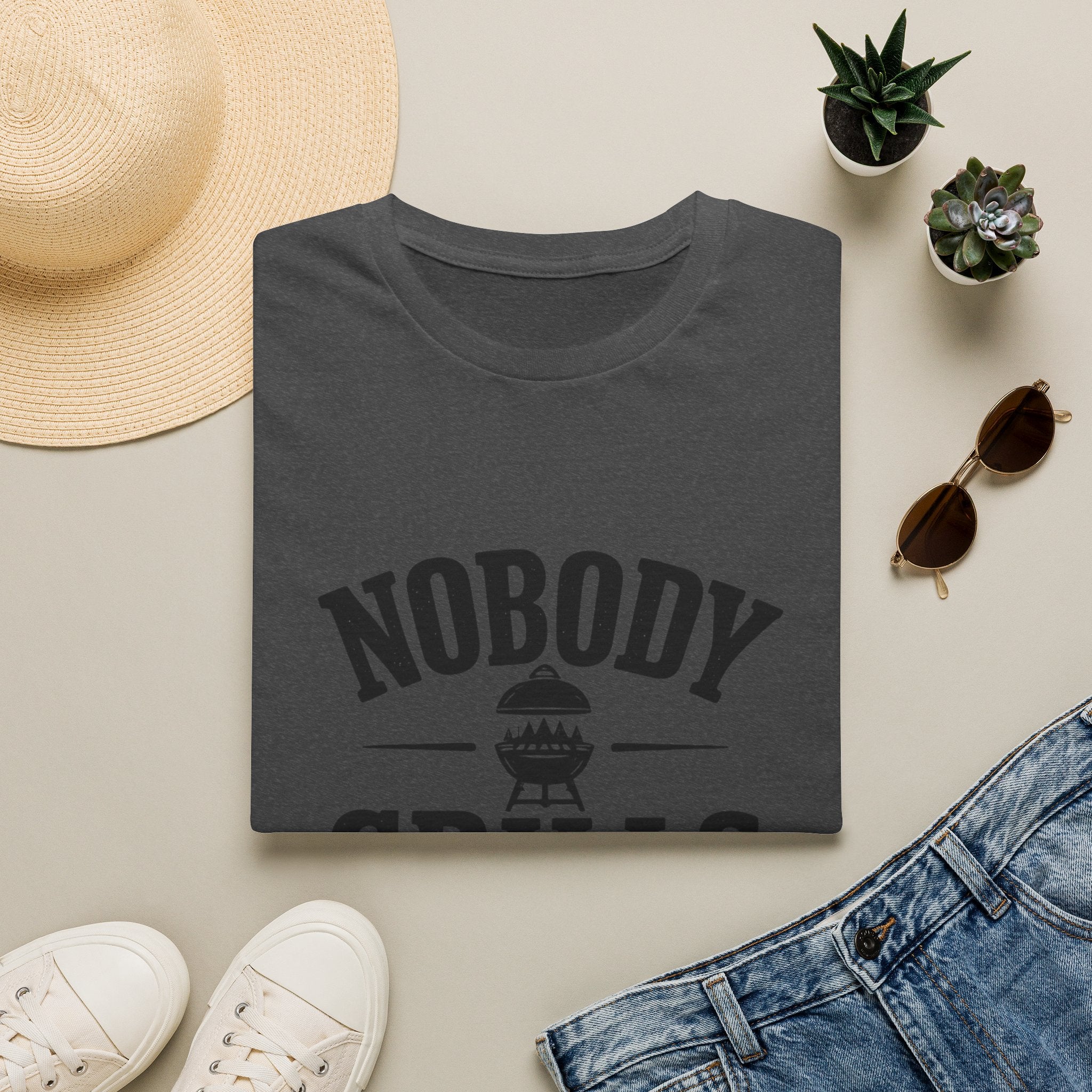 Nobody grills like PawPaw - Unisex Softstyle T-Shirt
