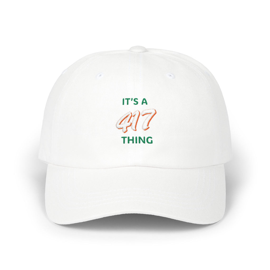 Dad Cap — "It’s a 417 Thing" Embroidered Baseball Hat