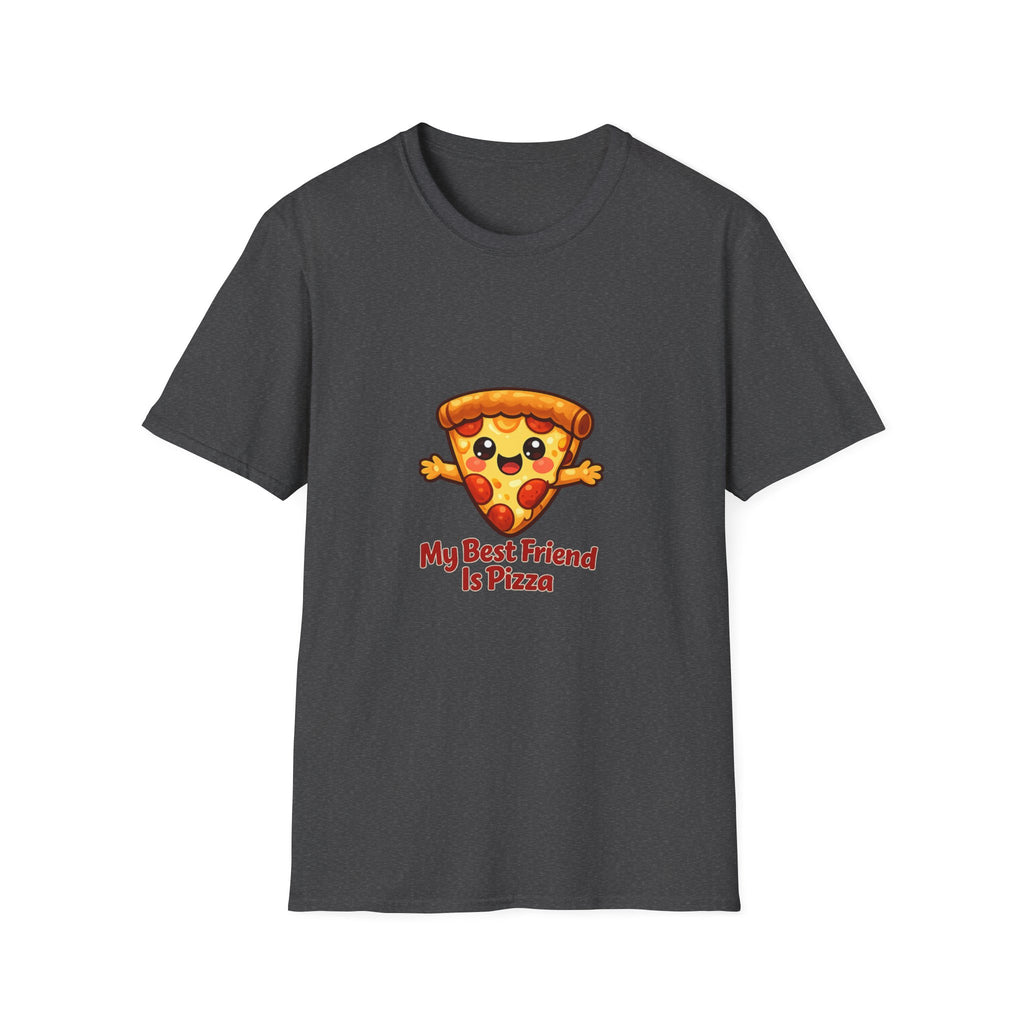 My best friend is pizza Unisex Softstyle T-Shirt