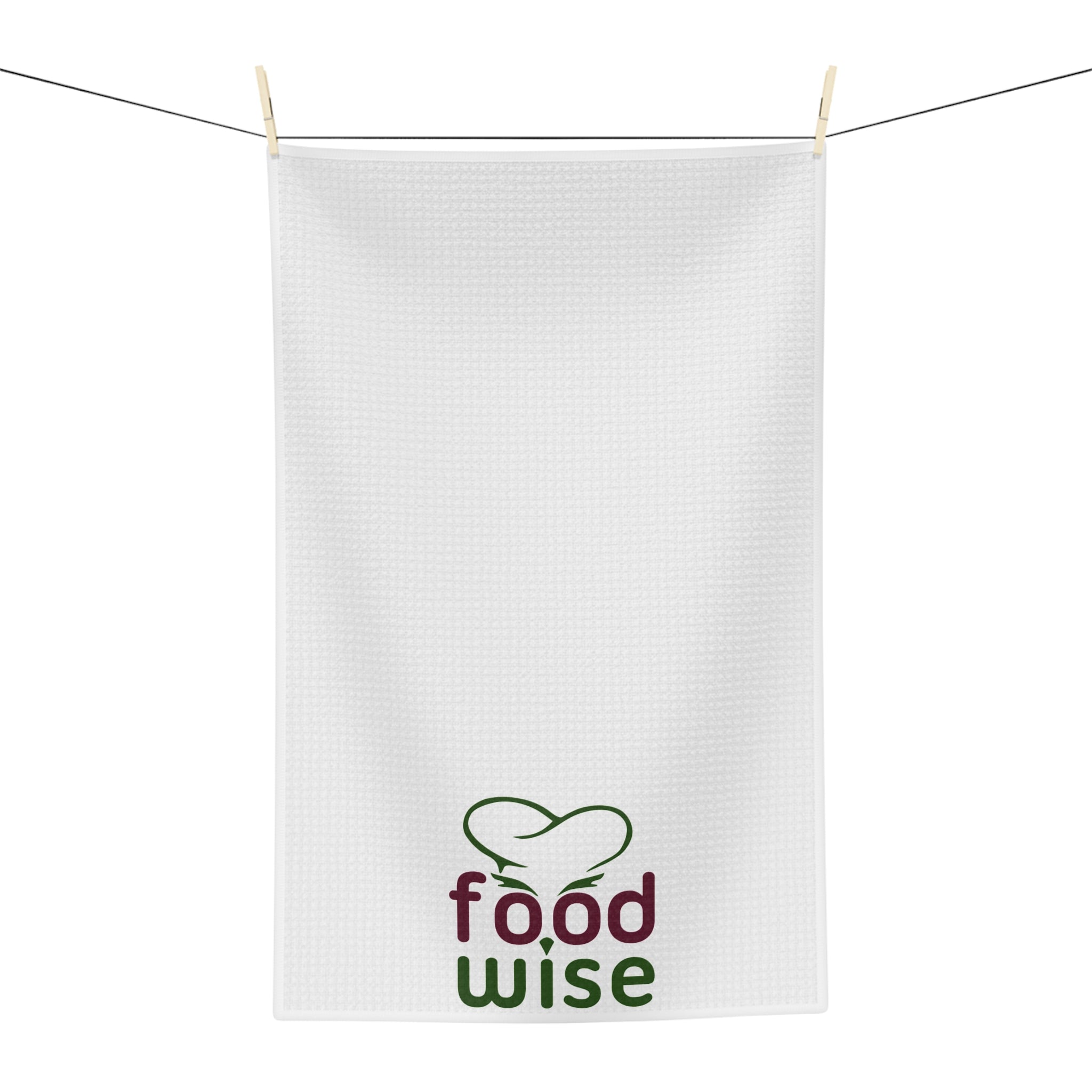 foodwise logo Microfiber Tea Towel