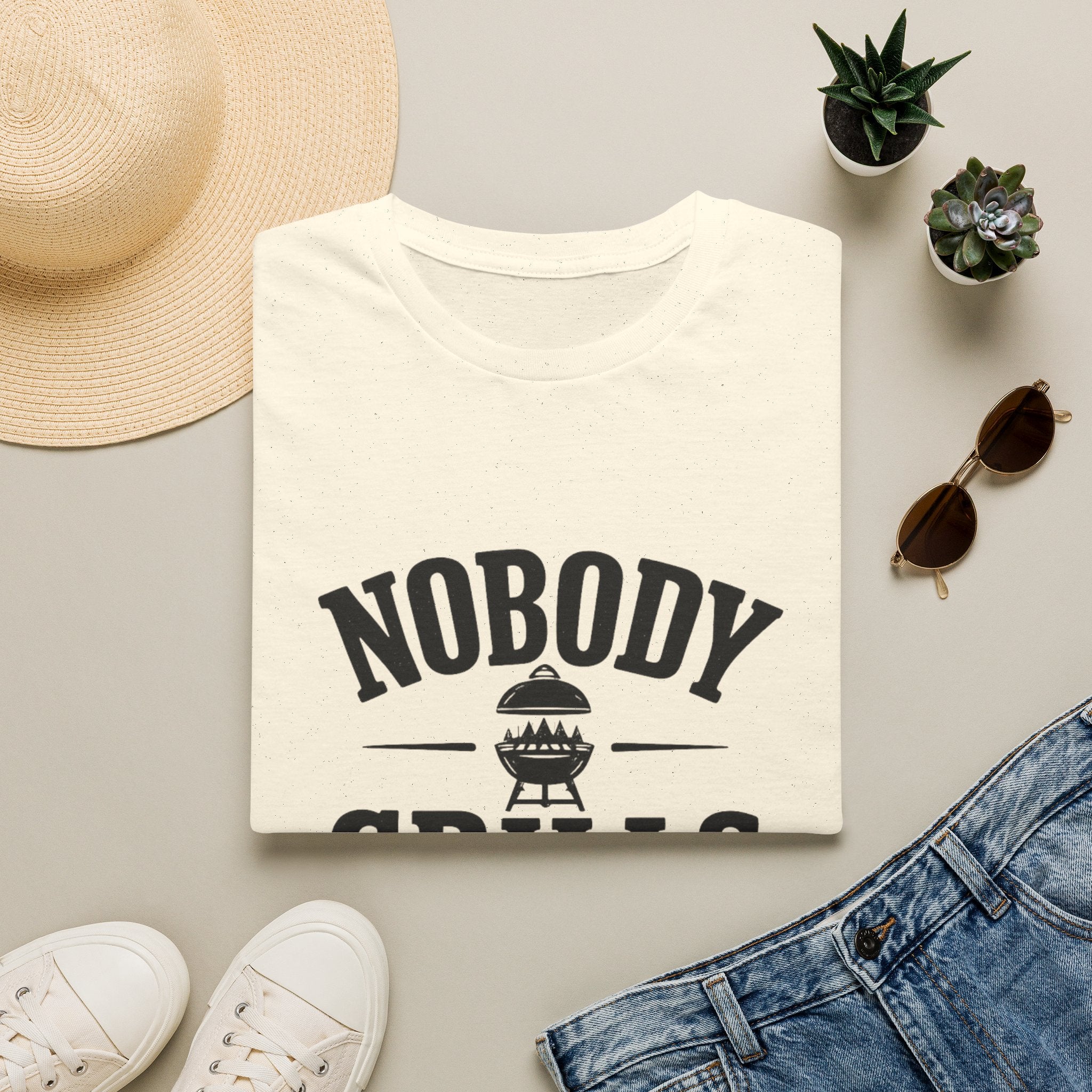 Nobody grills like PawPaw - Unisex Softstyle T-Shirt